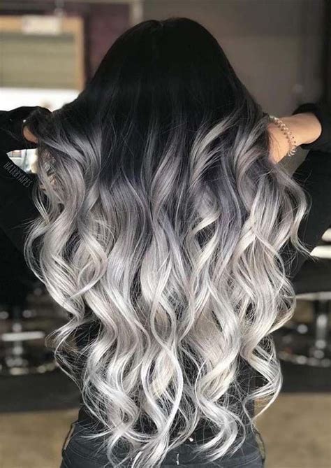 20 Best Black And Ash Blonde Hair Colors Highlights For 2019 Absurd