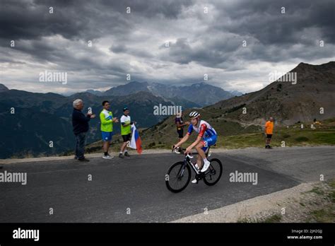 Français Olivier le GAC équipe Groupama FDJ en action dans les