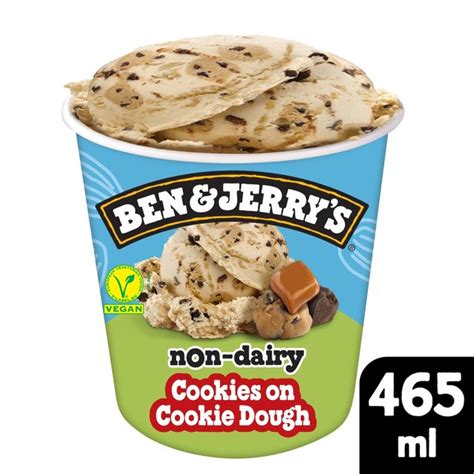 Ben And Jerrys Dairy Free Cookies On Cookie Dough Vegan Ice Cream Tub