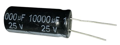 Capacitor Eletrolítico 10000uf X 25v Ded Componentes Eletrônicos