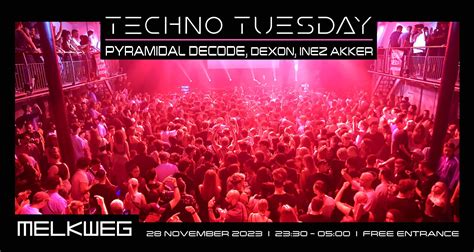 Techno Tuesday Amsterdam Pyramidal Decode Dexon Inez Akker At