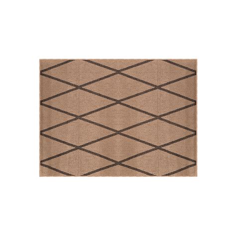 Tapete Estilo Sisal Eco Nature 77 Geo Bege Chumbo 2 00X2 50