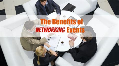 The Benefits Of Networking Events