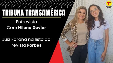 Entrevista Milena Xavier Destaque Da Juiz Forana Na Lista Da