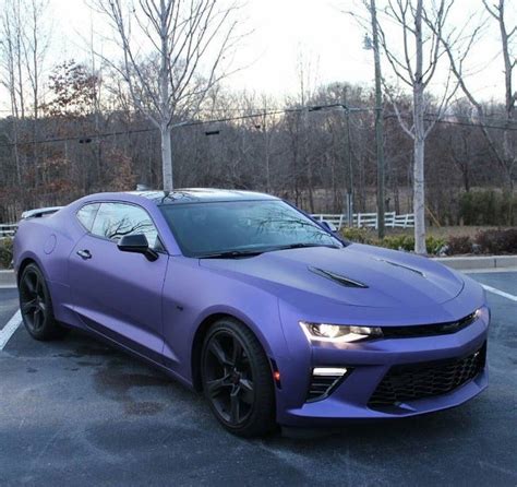 Purple 2016 Chevrolet Camaro SS Is No Plum Crazy - autoevolution