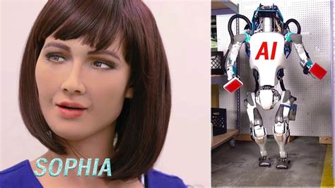 Cute Sophia Smile Boston Dynamics Ai Robots 2022 Future Of