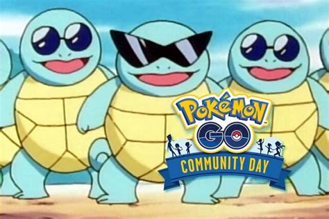 Pokémon Go Community Day Shiny Squirtle Sunglasses And Start Time Newsweek