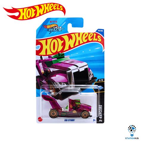 Hot Wheels X RAYCERS Rig Storm Car Hotwheels Mattel Collector Toys Vehicle Transportation Cars
