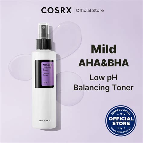 [COSRX OFFICIAL] AHA/BHA Clarifying Treatment Toner 150ml, AHA, BHA ...