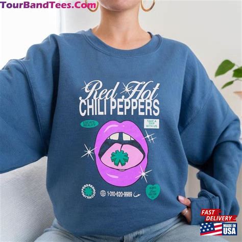 Red Hot Chili Peppers World Tour 2023 T Shirt Hoodie Sweatshirt Tourbandtees