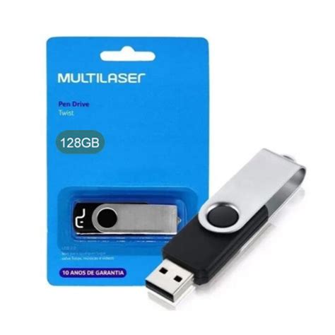 Pen Drive Multilaser Twist Gb Usb Preto Pd