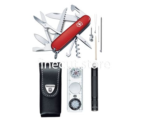 Victorinox Swiss Army Traveller Set Cm Red Funtions