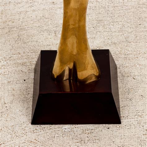 Large Mid Century Brass Nude Torso Sculpture In The Manner Of Jean Arp At 1stDibs Leo Amino
