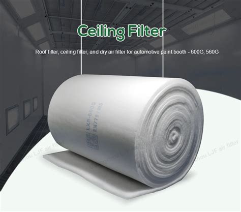 Paintbooth Ceiling Filter Media Paint Booth Air Filter Paint Cabin