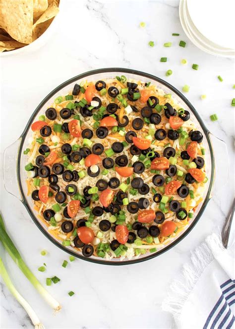 7-Layer Dip - The BakerMama