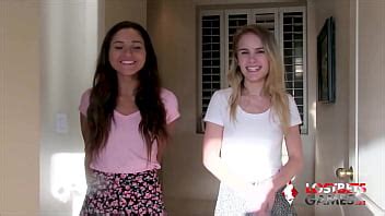 Two Teens Wrestling Nude Turns Into A Lesbian Threesome Xnxx