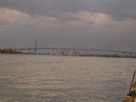 Ambassador Bridge Between Detroit Michigan And Windsor O… Flickr