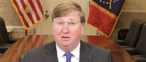 Republican Mississippi Gov Tate Reeves Signs Bill Banning Men From