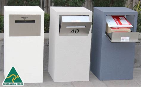 All-new Mosman Stainless Steel Parcel Letterbox - Deliver-Eze Pty. Ltd