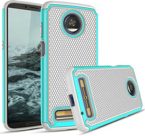 Capa para Moto Z3 Z3 Play capa de celular híbrida de camada dupla