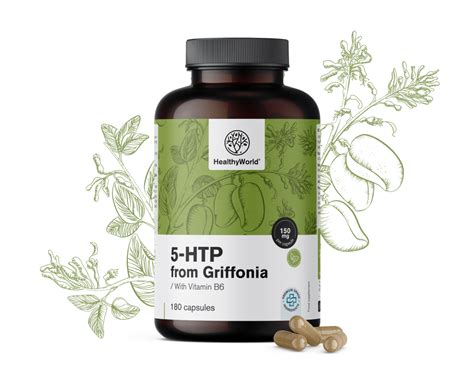 5-HTP 150 мг - Грифония симплицифолия, 180 капсули - HealthyWorld.bg