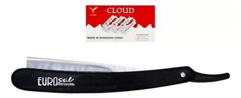 Kit Eurostil Navajin Cloud Hojas De Afeitar Barberia