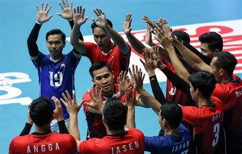 Timnas Voli Putra Indonesia Bantai Filipina Di Asian Games 2023