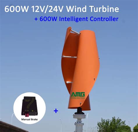 Generador De Turbina De Molino De Viento En Espiral Eje Vertical Para