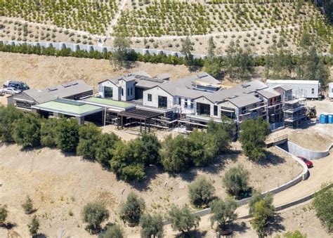 Kylie Jenner’s Hidden Hills mega mansion revealed as drone video shows