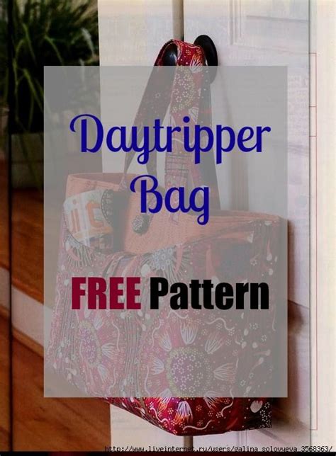 Daytripper Bag Free Pattern Mhs Blog Sewing Bag Trendy Sewing