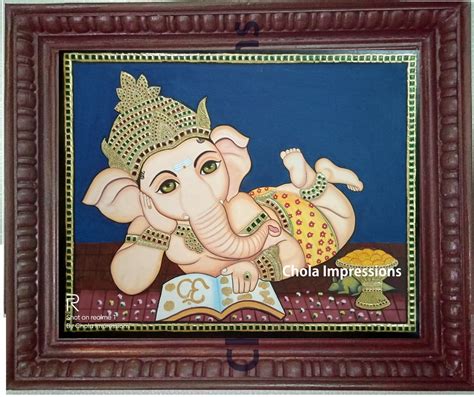 Buy Lord Ganesh Tanjore Painting