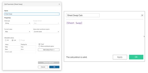 How To Swap Sheets On A Dashboard Using Parameters The Data School