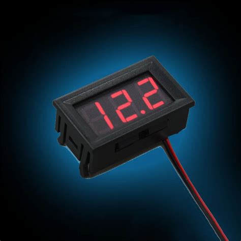 DC 5V 120V Digital Voltmeter Messger T Spannungs Messer LED Anzeige