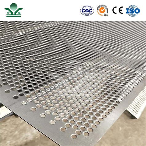 Zhongtai Perforated Metal Mesh China Wholesalers Perforated Metal Sheet Fence Carbon Steel