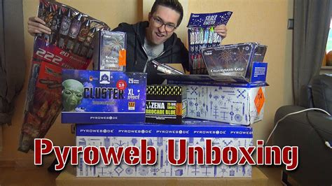 XXL SILVESTER FEUERWERK UNBOXING Pyroweb De YouTube