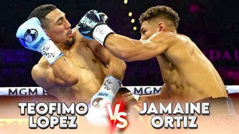 Teofimo Lopez Vs Jamaine Ortiz Keyshawn Davis Vs Jose Pedraza Pelea