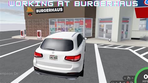 Roblox Adventures Working At Burgerhaus In Greenville YouTube