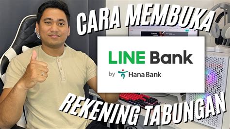 CARA DAFTAR LINE BANK CARA BUKA REKENING LINE BANK YouTube