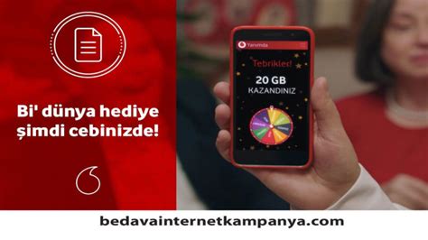 Vodafone Yanımda Uygulaması Bedava İnternet Paketleri Bedava