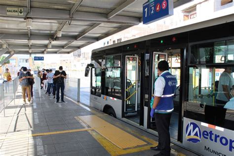 Así será el nuevo horario del Metropolitano y corredores