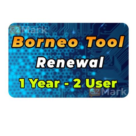 Borneo Schematics Hardware Tool 1 Year 2 User Renewal