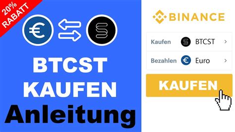 Bitcoin Standard Hashrate Token BTCST kaufen ANLEITUNG Schritt für