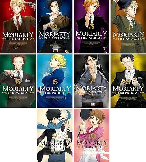 Moriarty The Patriot 10 Book Manga Set Vol 1 10 Ryosuke Takeuchi