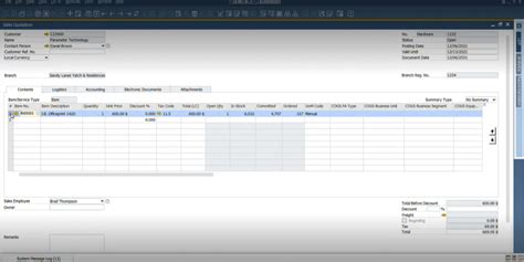 Añade o elimina líneas en tu documento utilizando atajos SAP Business