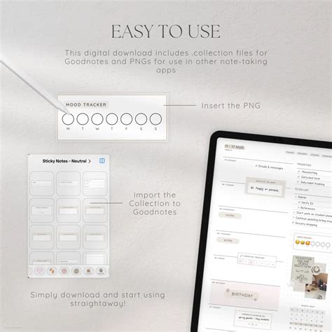 Everyday Digital Stickers • Matcha & Memo