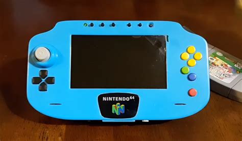 Fan-made portable N64 gets a revamp | The GoNintendo Archives | GoNintendo