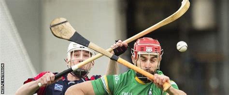 Shinty Hurling International Scotland 14 5 Ireland Bbc Sport