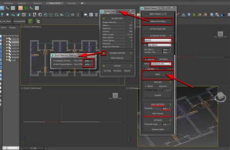 Spline Cleaner With Ds Max On Behance