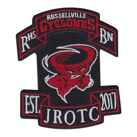 Russellville High School JROTC Custom Patches Russellville High