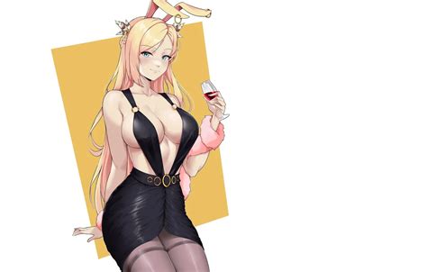 Wallpaper Kawaii Girl Hot Sexy Boobs Anime Blonde Breasts For Mobile And Desktop Section